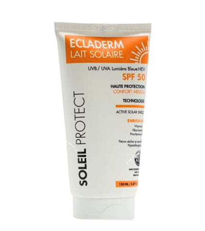 ECLADERM SOLEIL PROTECT LAIT SOLAIRE SPF50 150ML