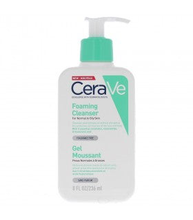 GEL MOUSSANT PEAUX NORMALES À GRASSES 236ML