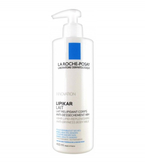 LIPIKAR LAIT 400ML RELIPIDANT CORPS ANTI-DÉSSÈCHEMENT