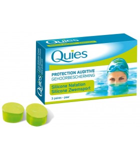 SILICONE NATATION ADULTE 3 PAIRES